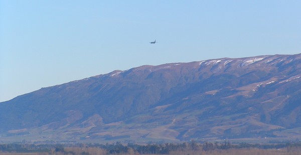 Approach to Dunedin Airport